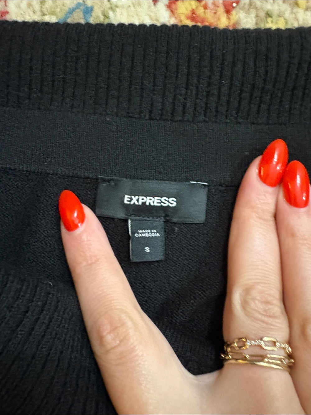 Express Off-Shoulder Sweater - Picture 3 of 3